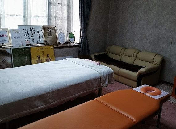 独特の店内